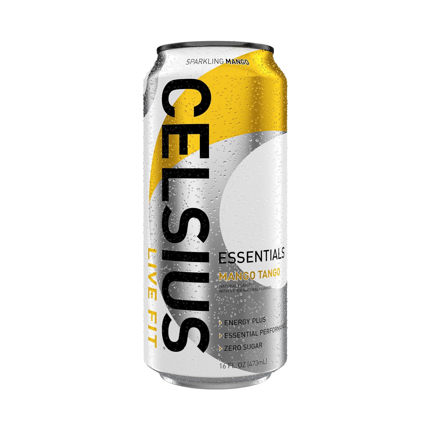 CELSIUS ESSENTIALS, Sparkling Mango Tango, Performance Energy Drink 16 Fl Oz CELSIUSUS supplements