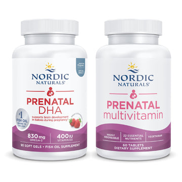 Nordic Naturals Prenatal Starter Pack - Prenatal DHA and Prenatal Multivitamin Tablets Nordic NaturalsAu supplements