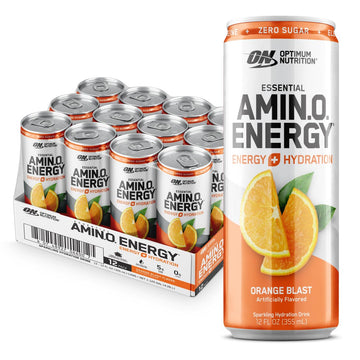 Optimum Nutrition Amino Energy Sparkling Hydration Drink, Electrolytes, Caffeine, Amino Optimum NutritionAu supplements