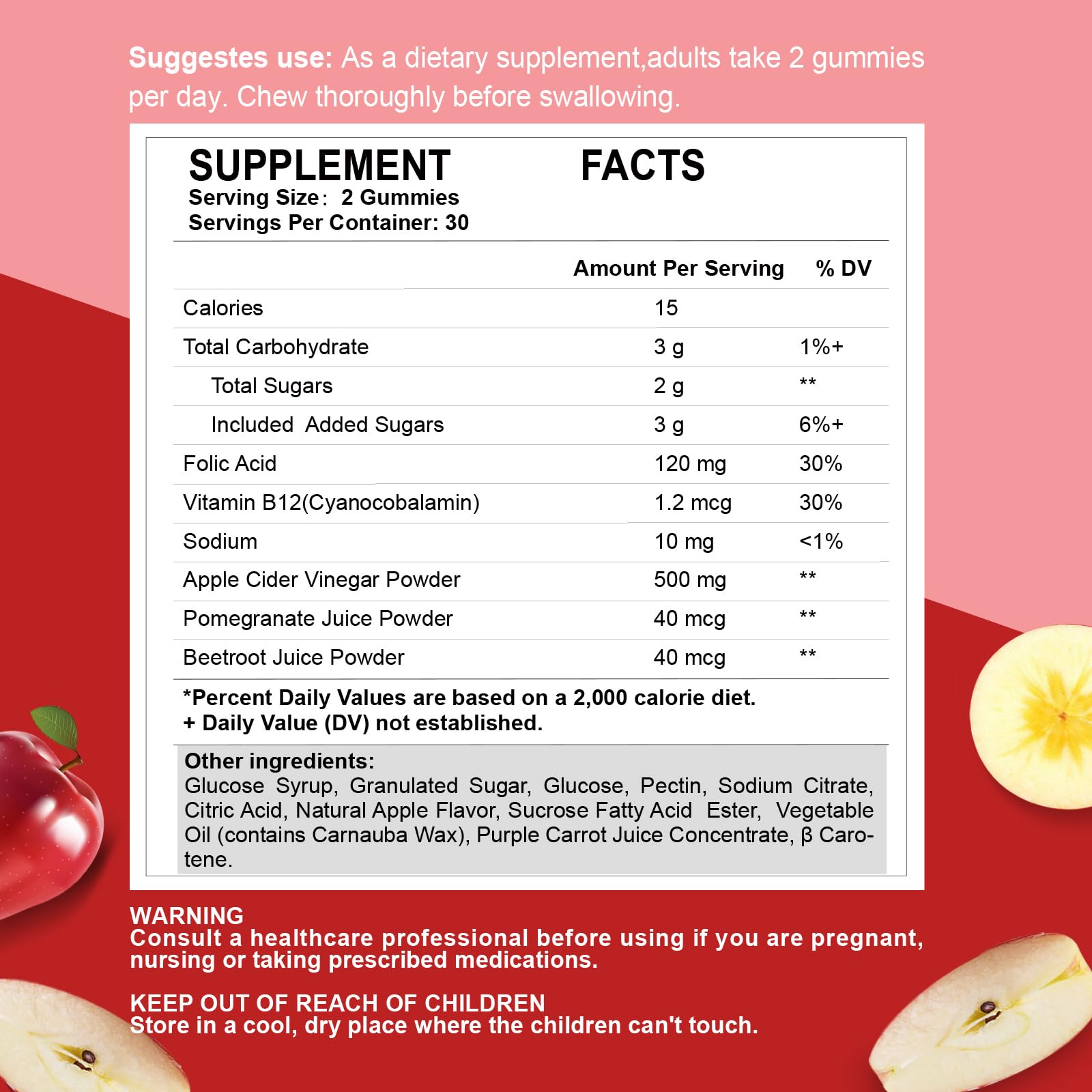 Apple Cider Vinegar Gummies Keto ACV Gummies for Weight Loss and Belly Fat Tary NallyUS supplements