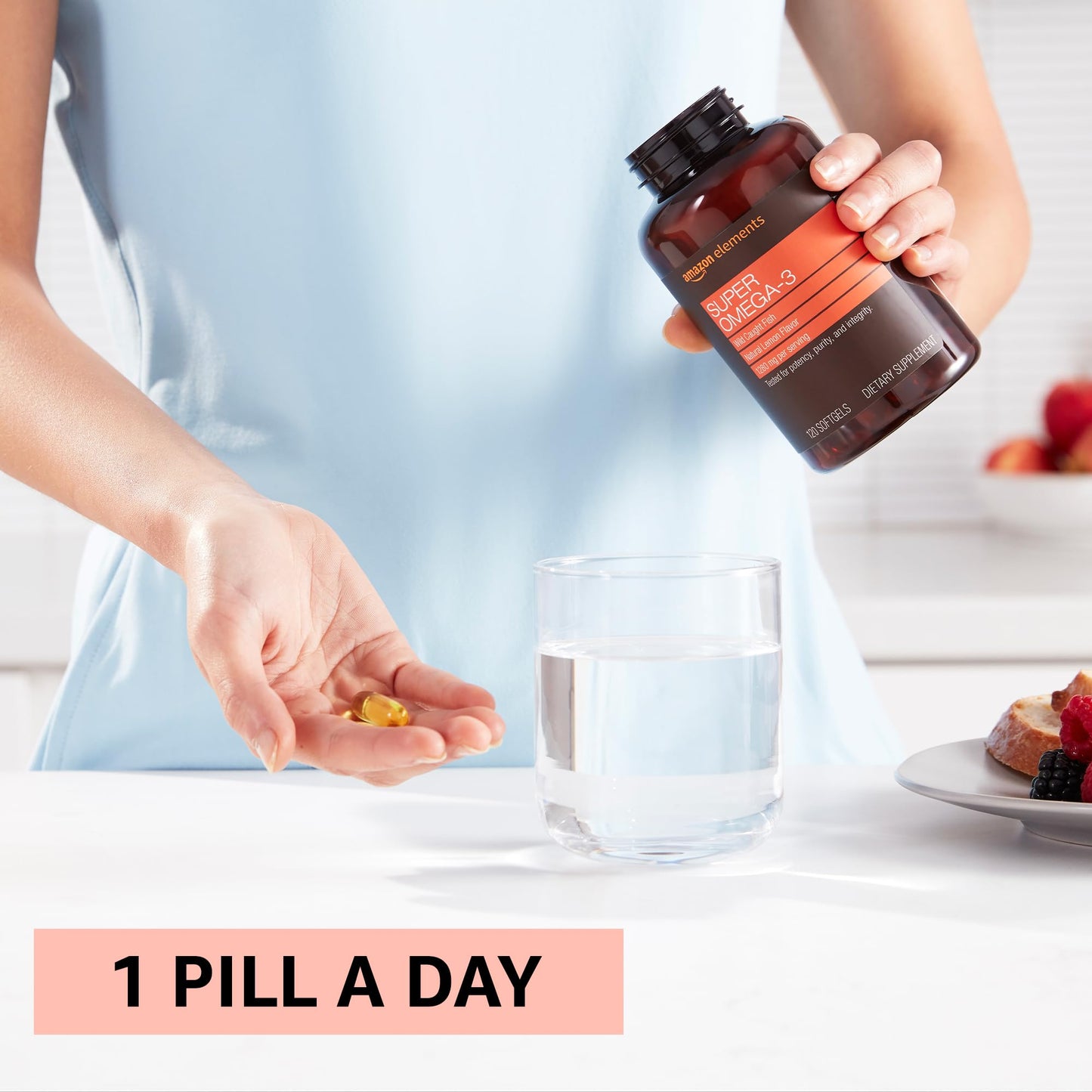 Amazon Elements Turmeric Complex, 316 mg Curcumin, 140 mg Ginger, 5 mg Black Amazon ElementsUS supplements