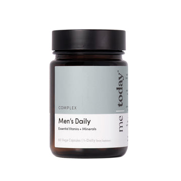 me today Multivitamin for Men, Mineral Supplements with 27 Vitamins, Minerals and Herbs, Including D, C, A, B, Biotin and Zinc, Vegetarian | General Health Supplements | 60 Capsules me todayAu supplements
