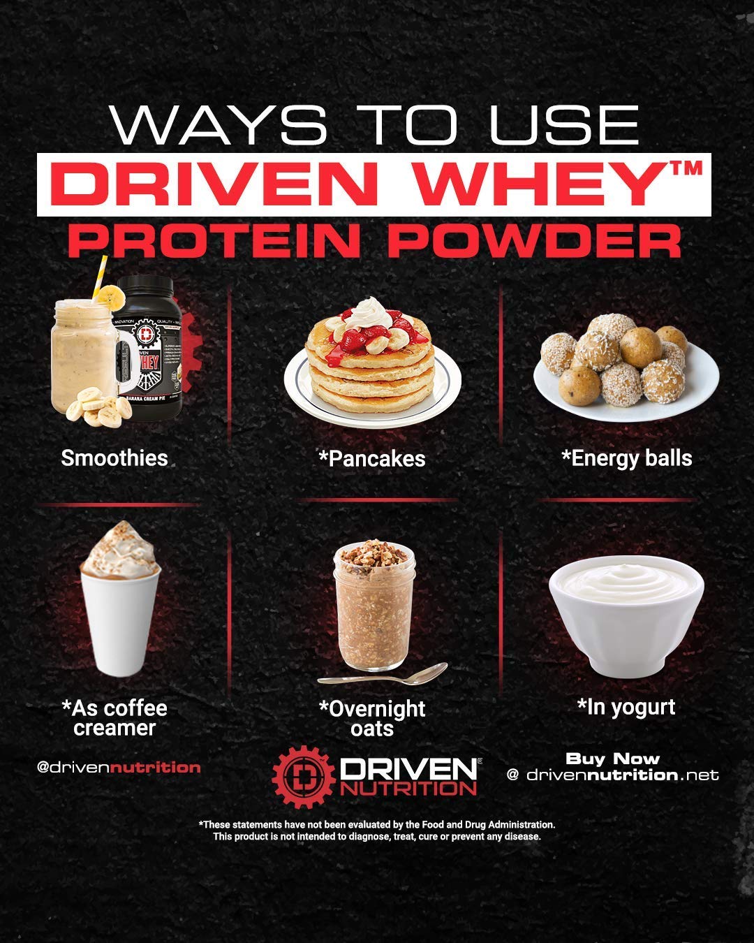 Driven WHEY- Grass Fed Whey Protein Powder: Delicious, Clean Protein Shake Driven NutritionUS supplements