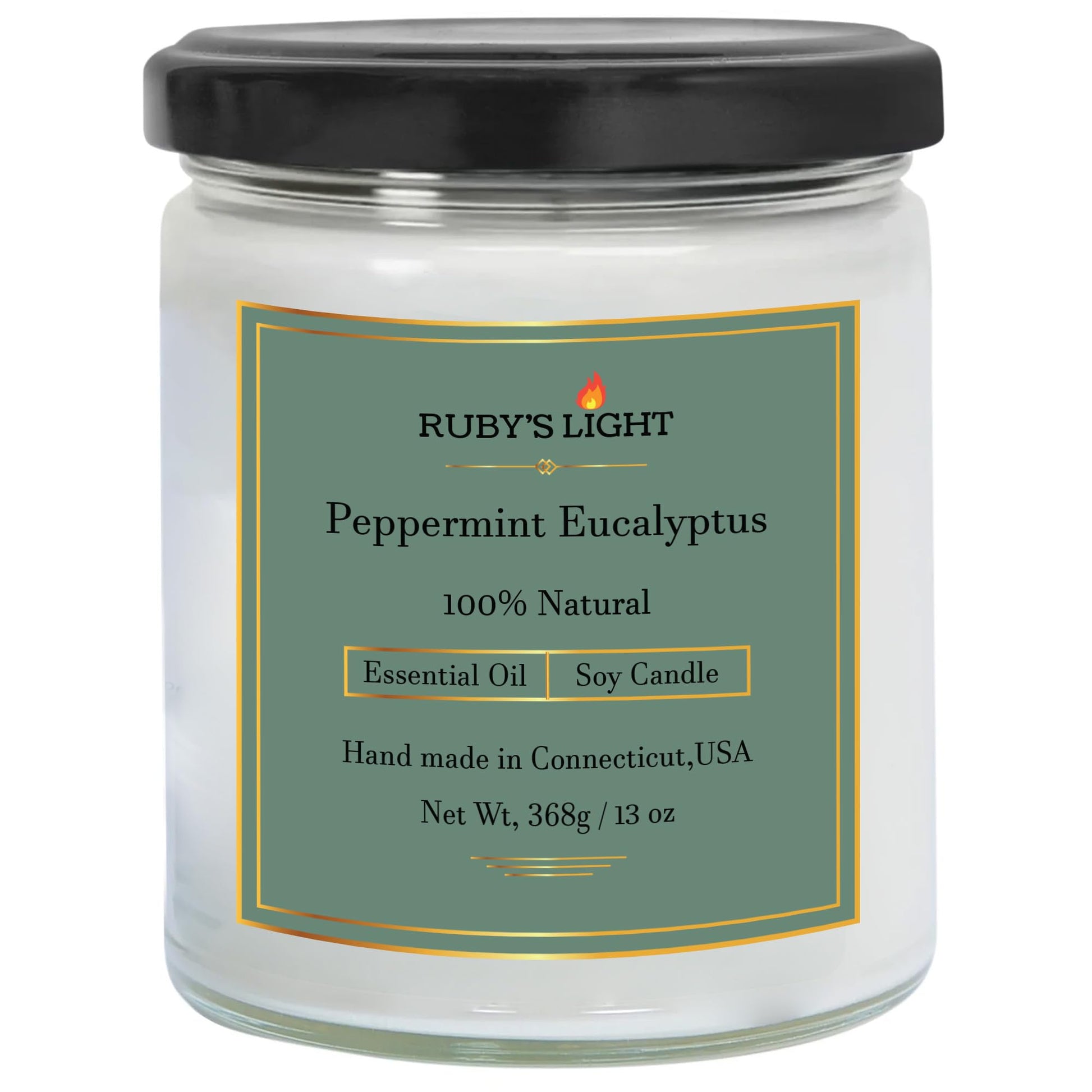 Scented Candles, Aromatherapy Essential Oil Candle, 16 Oz Glass Jar Candle, Highly Scented Candles RUBY'S LIGHTAu supplements