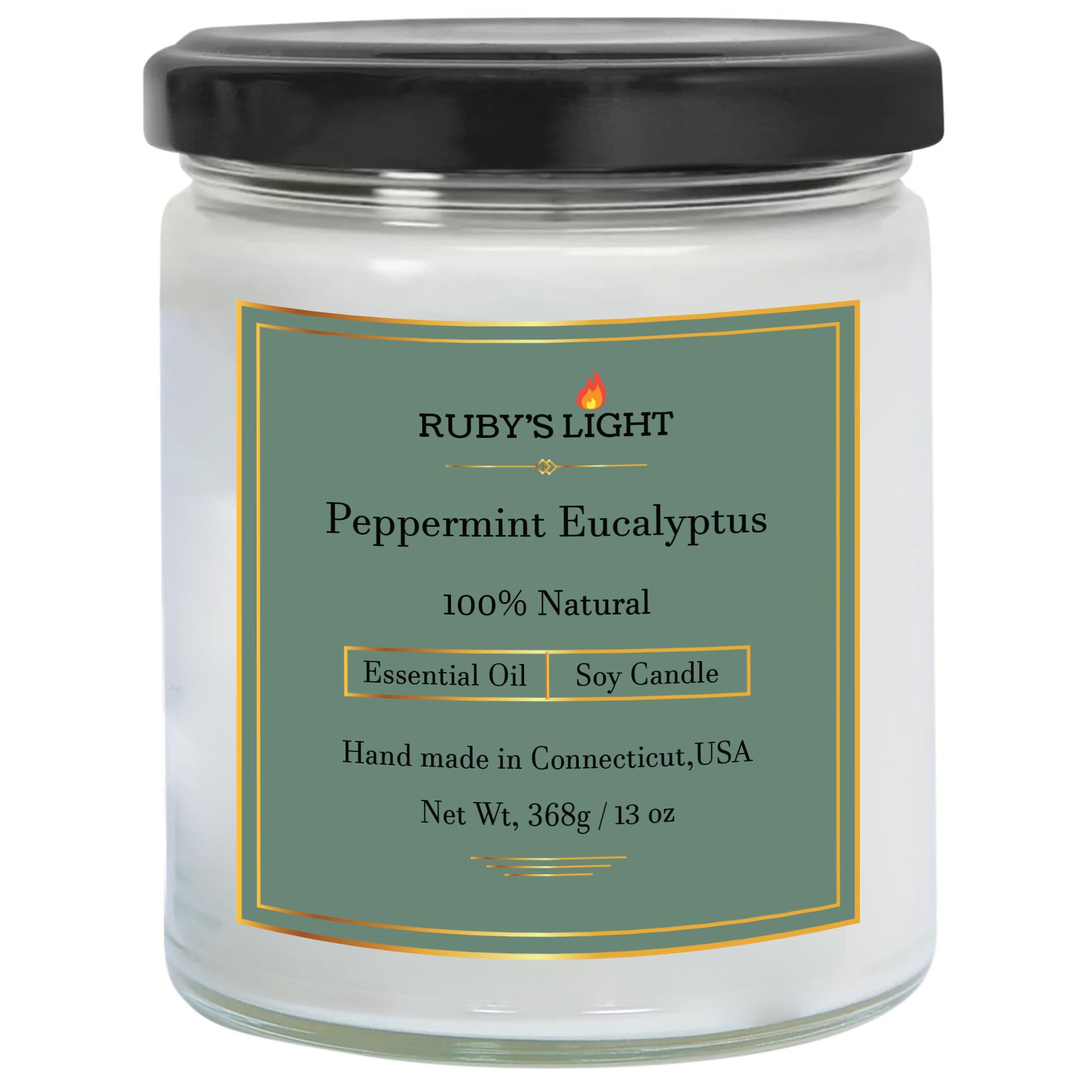 Scented Candles, Aromatherapy Essential Oil Candle, 16 Oz Glass Jar Candle, Highly Scented Candles RUBY'S LIGHTAu supplements