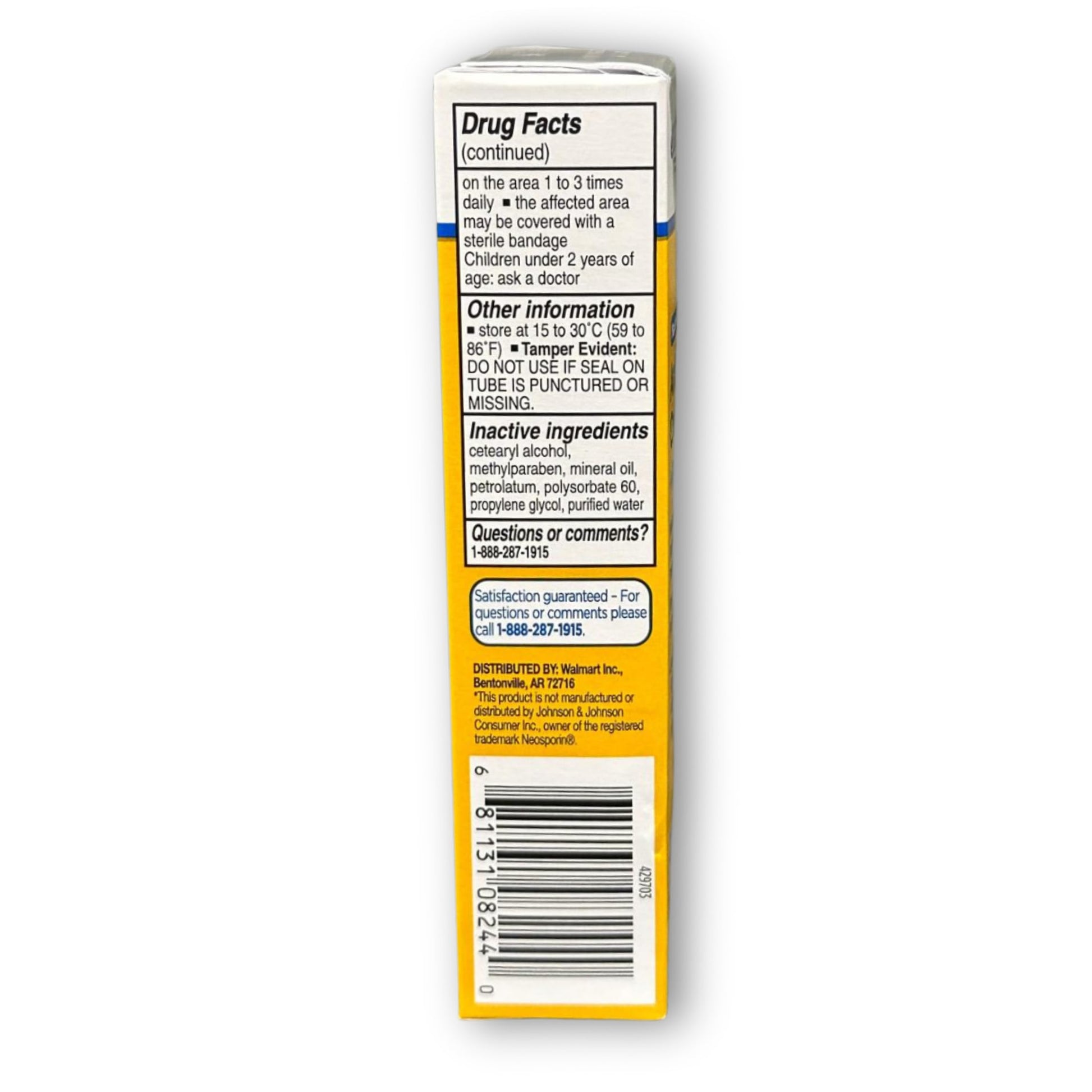 Triple Antibiotic Ointment- Maximum Strength with Topical Analgesic, 0.5 oz (Pack of 1), Boxed by Fusion Shop Store FUSION SHOP STORE Smart choices, meaningful life!Au supplements