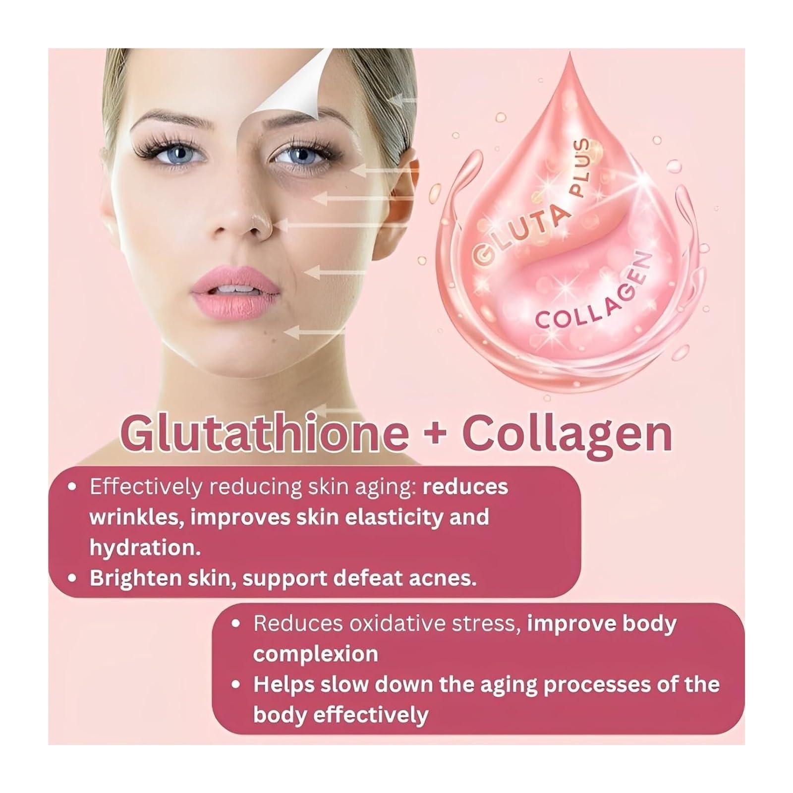 Glutathione Collagen Gummies, Glutathione Collagen Glow Gummies for Skin Care ECLAYAAu supplements