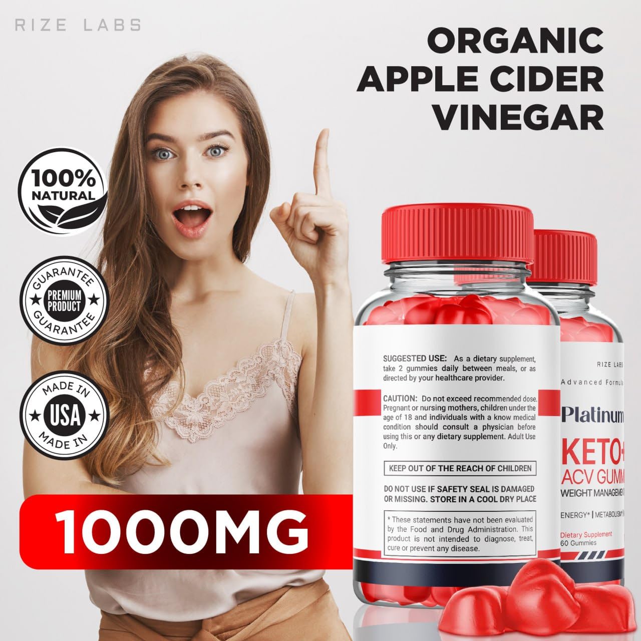 Platinum Keto AVC Gummies, Platinum Keto+ACV Gummies for Advanced Weight Loss rize labsAu supplements