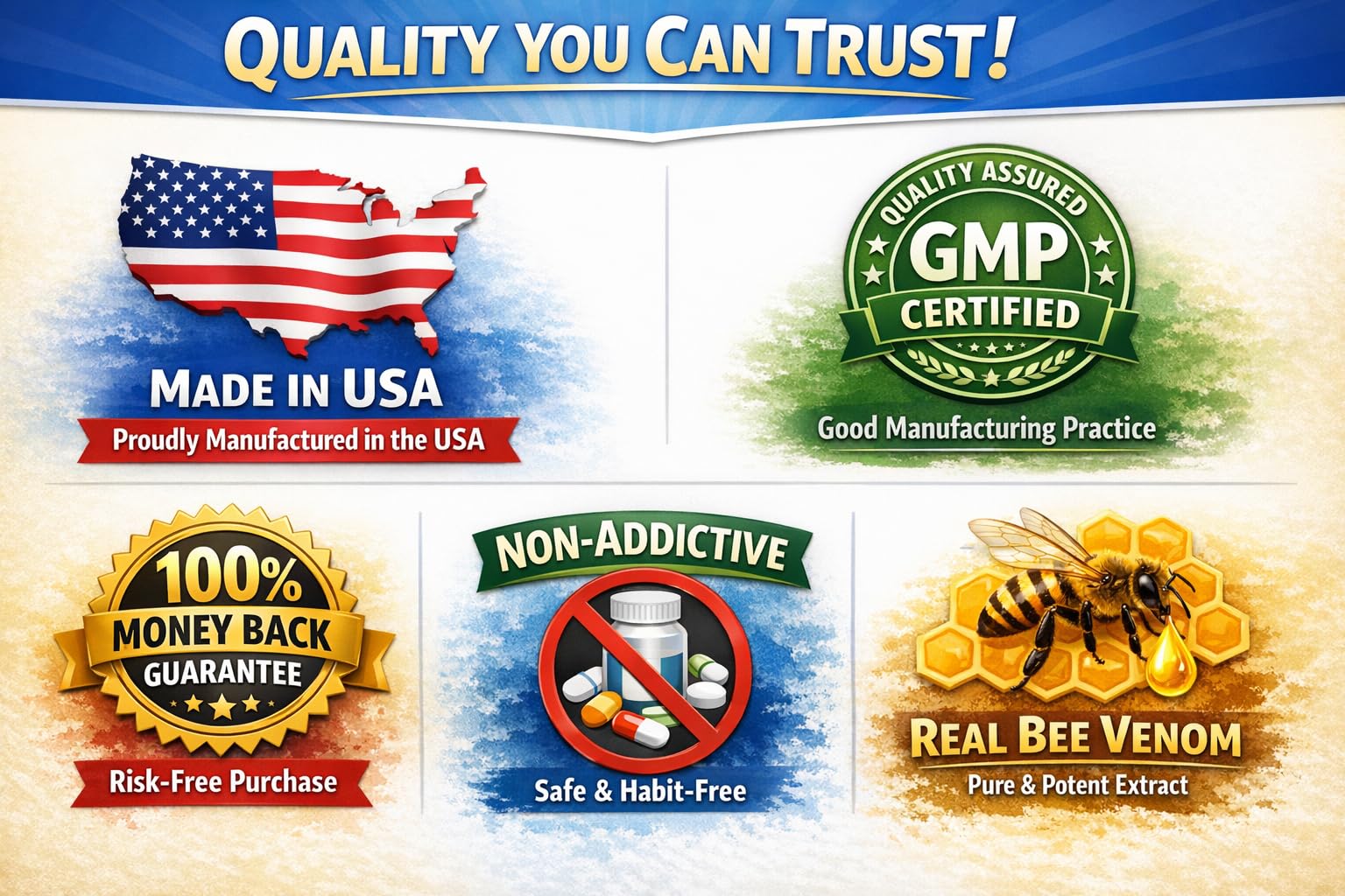 BeeReliefXL Maximum Strength Premium Joint Cream with Real USA Bee Venom, Daily Joint & Muscle Care, Fast-Acting BeeReliefXLAu supplements