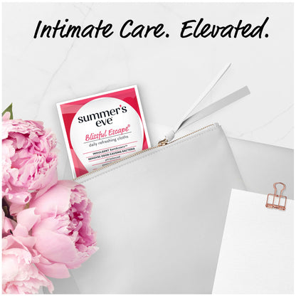 Summer's Eve Blissful Escape Daily Refreshing Feminine Wipes, Removes Summer's EveUS supplements
