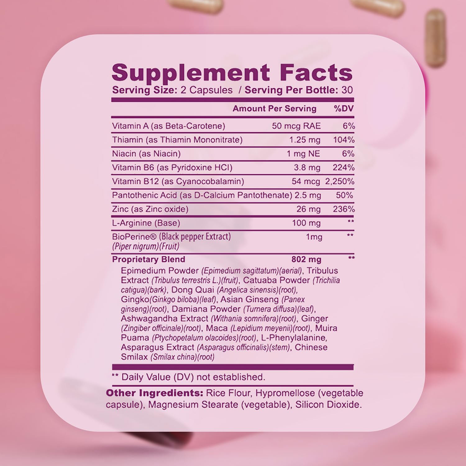 Women's Hormone Balance Supplement - Natural Support for Hormonal Balance, Energy Boost, Mood Swings, Hot Flashes, Menopausal Balance - 60 Capsules HormifyAu supplements
