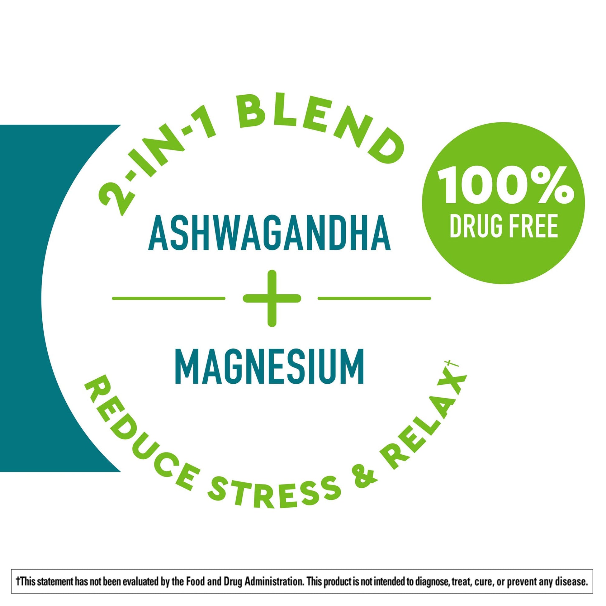 Nature Made Wellblends Calm & Relax, Ashwagandha 125 mg, Magnesium 300 mg Nature MadeAu supplements