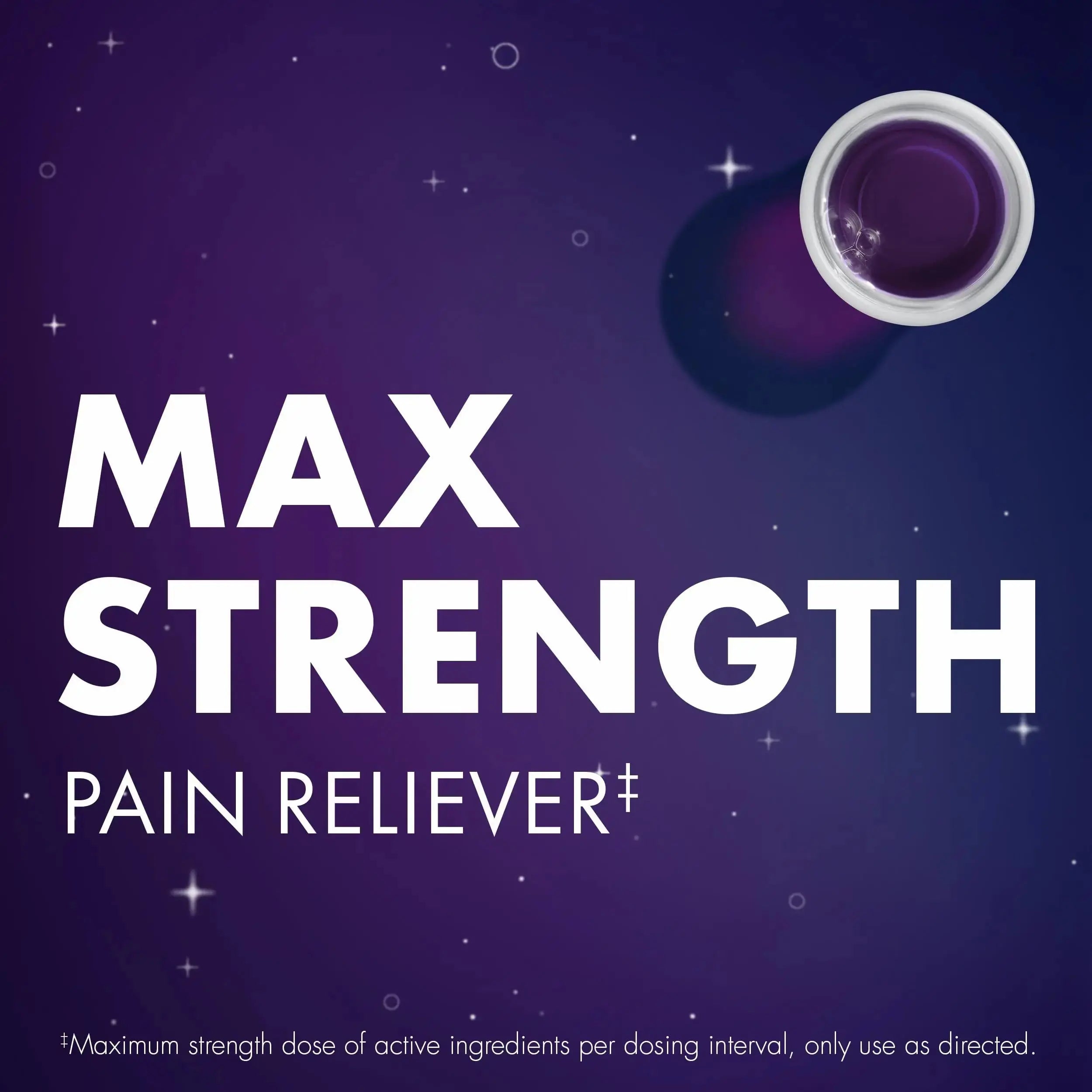 ZzzQuil Liquid, Max Strength Pain Reliever, Nighttime Sleep Aid Liquid, Acetaminophen 1000mg, Diphenhydramine 50mg HCI, Non-Habit Forming, Midnight Berry Flavored, 2 Pack, 24 FL OZ ZzzQuilAu supplements