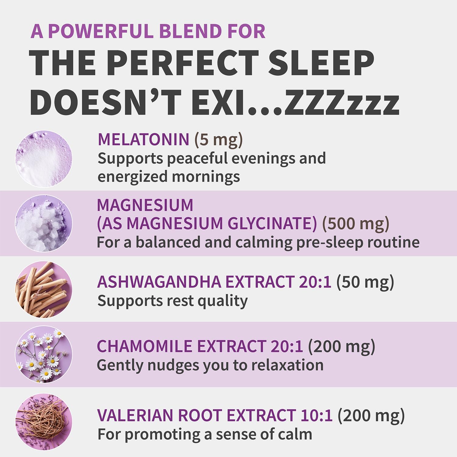 12-in-1 Melatonin Sleep Capsules - Natural Sleep Aids for Adults with Melatonin 5mg and Magnesium Glycinate 500mg, Sleep Aid with Ashwagandha, L Theanine, Valerian Root, GABA, 5-HTP (90ct, Pack of 1) MEDCHOICEAu supplements