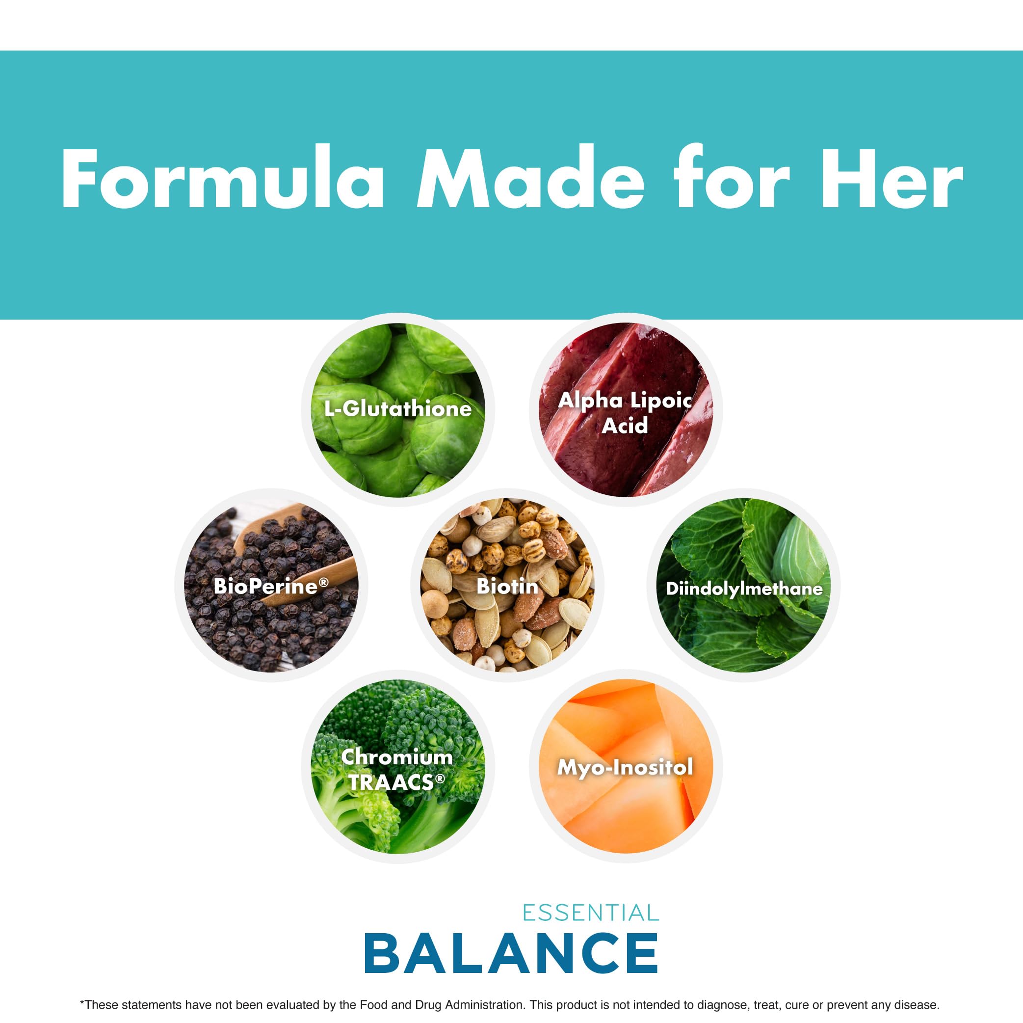 Essential Balance Hormonal Support and Vitamin Supplement for Women by Foxy Fit – Antioxidant, Healthy Skin & Hair for Daily Use* (30 Servings) FoxyFitAu supplements