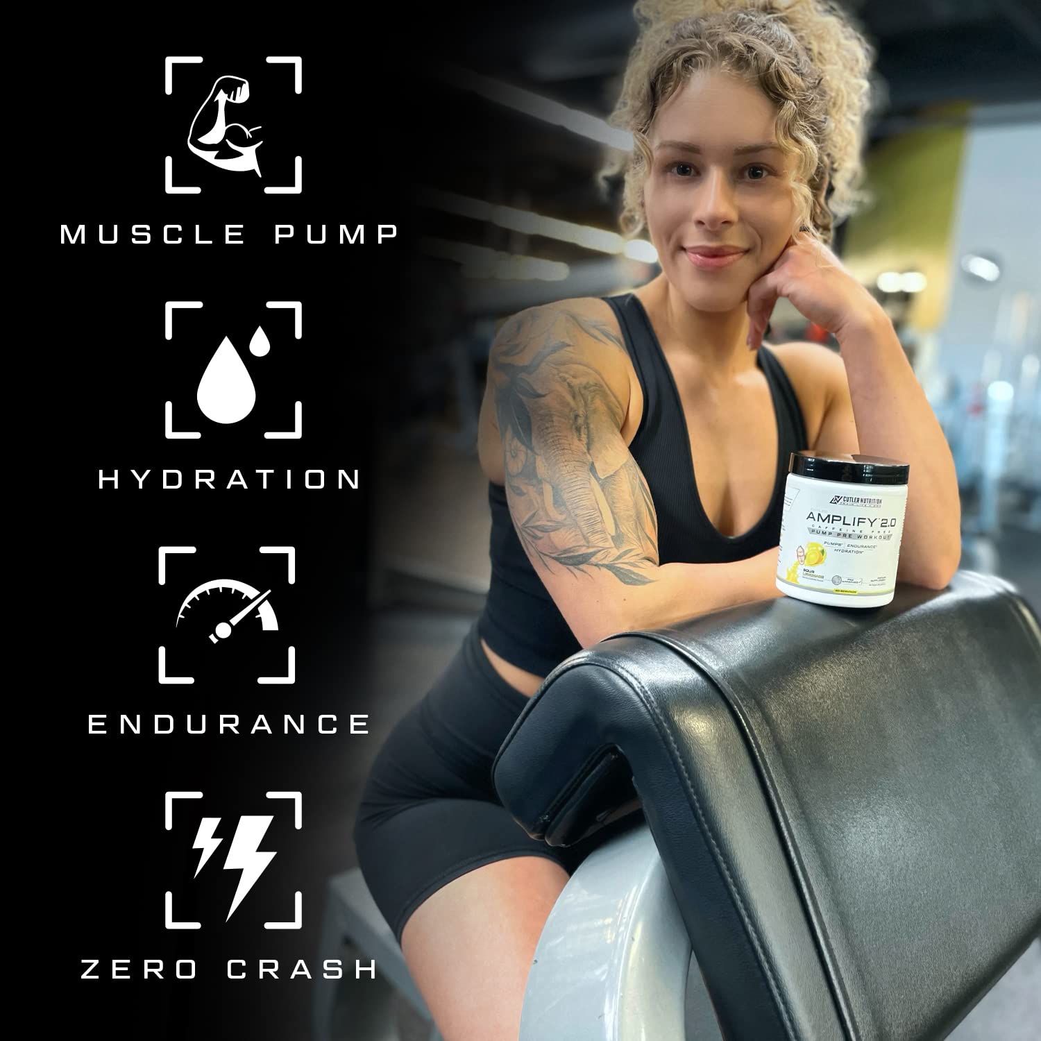 Cutler Nutrition Amplify Pump Pre Workout Caffeine Free Nitric Oxide Booster containing Arginine and Citrulline Pre-Workout for Maximum Pumps Flavor Strawberry Cutler NutritionAu supplements