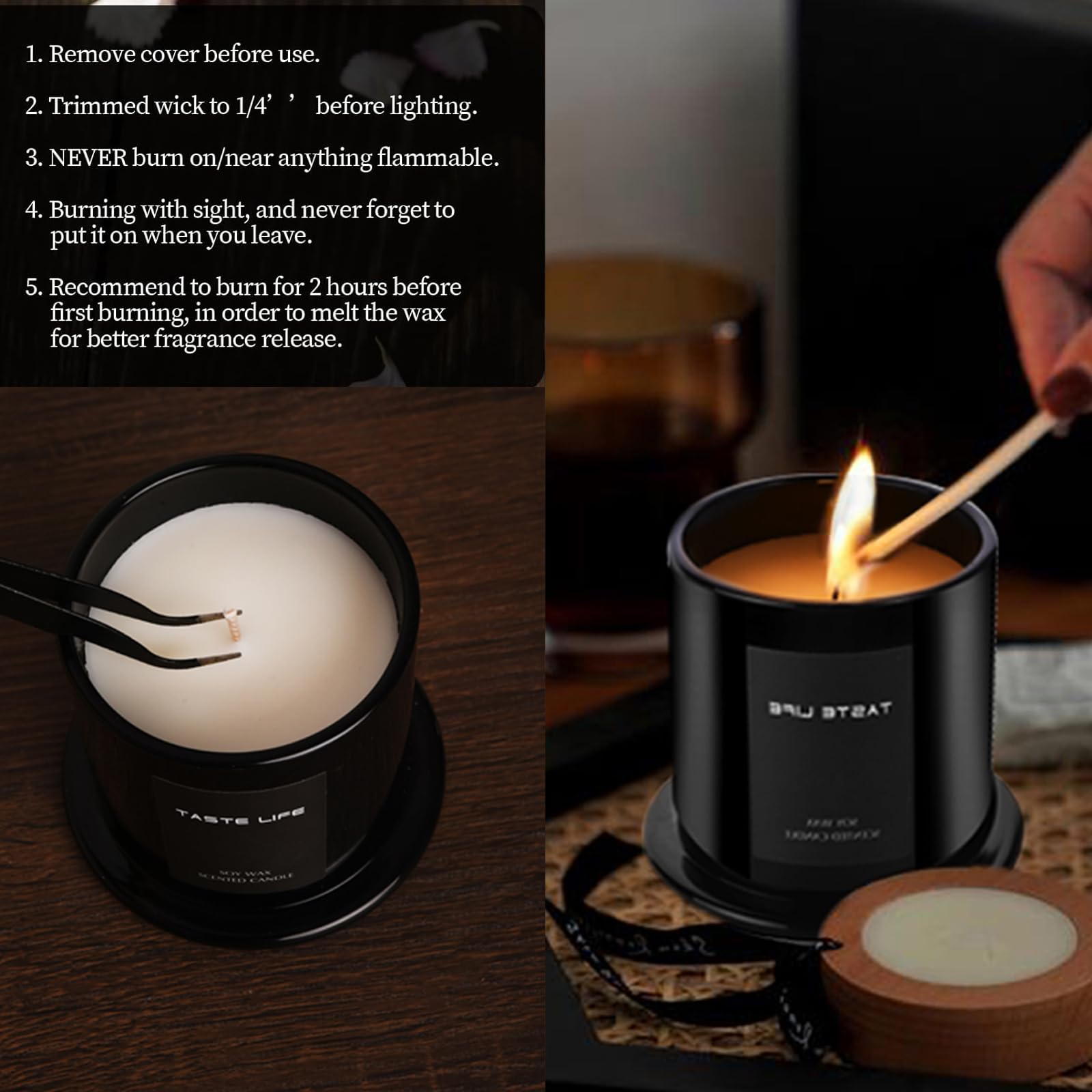 CELBERENA Scented Candles, Soy Candles for Home Scented, Lavender Vanilla Candles - Aromatherapy Candles CELBERENAAu supplements