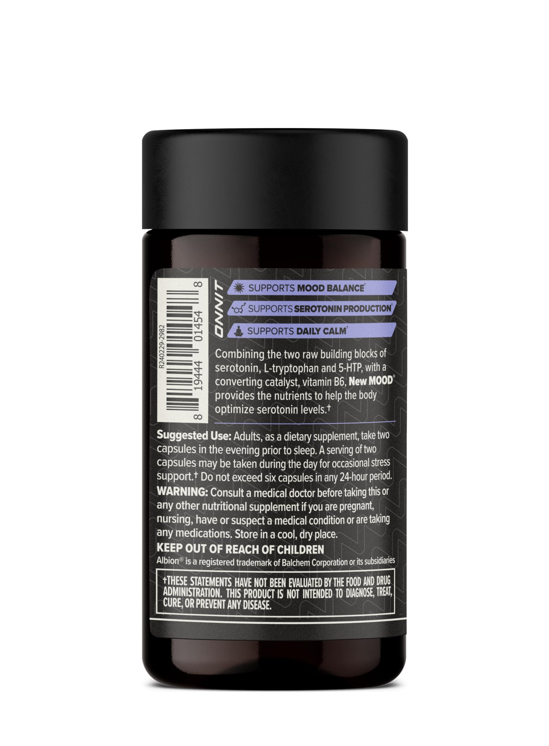 ONNIT Cognitive & Mood Support Bundle: Alpha Brain Nootropic Capsules (90 Count) + New Mood Stress Support Capsules (60 Count), IGEN Non-GMO Tested Focus, Clarity, Relaxation & Sleep, Pack of 2 ONNITAu supplements