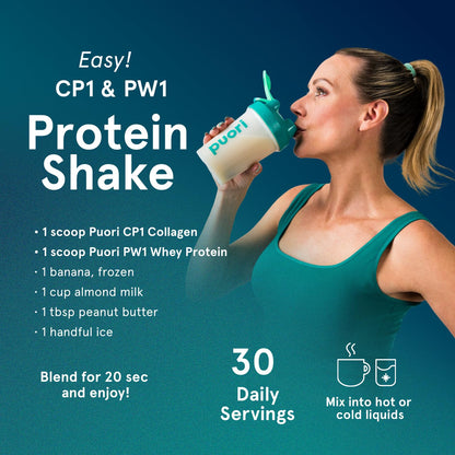 Puori CP1 Pure Collagen Hydrolysed Peptides 300g (30 Servings) PuoriUS supplements