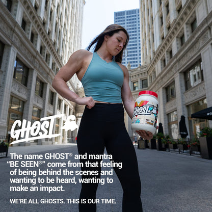 GHOST Whey Protein Powder, Peanut Butter Cereal Milk - 2LB Tub, 26G of Protein GHOSTUS supplements