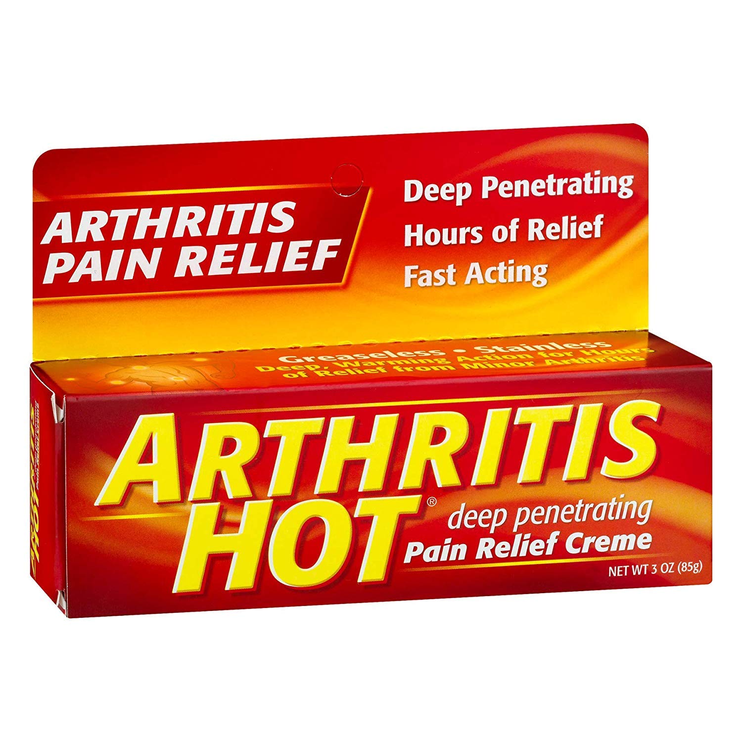 Arthritis Hot Pain Relief Creme-3, oz. Arthritis HotAu supplements