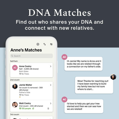 AncestryDNA Genetic Test Kit: Personalized Genetic Results, DNA Ethnicity Test, Origins AncestryDNAUS supplements