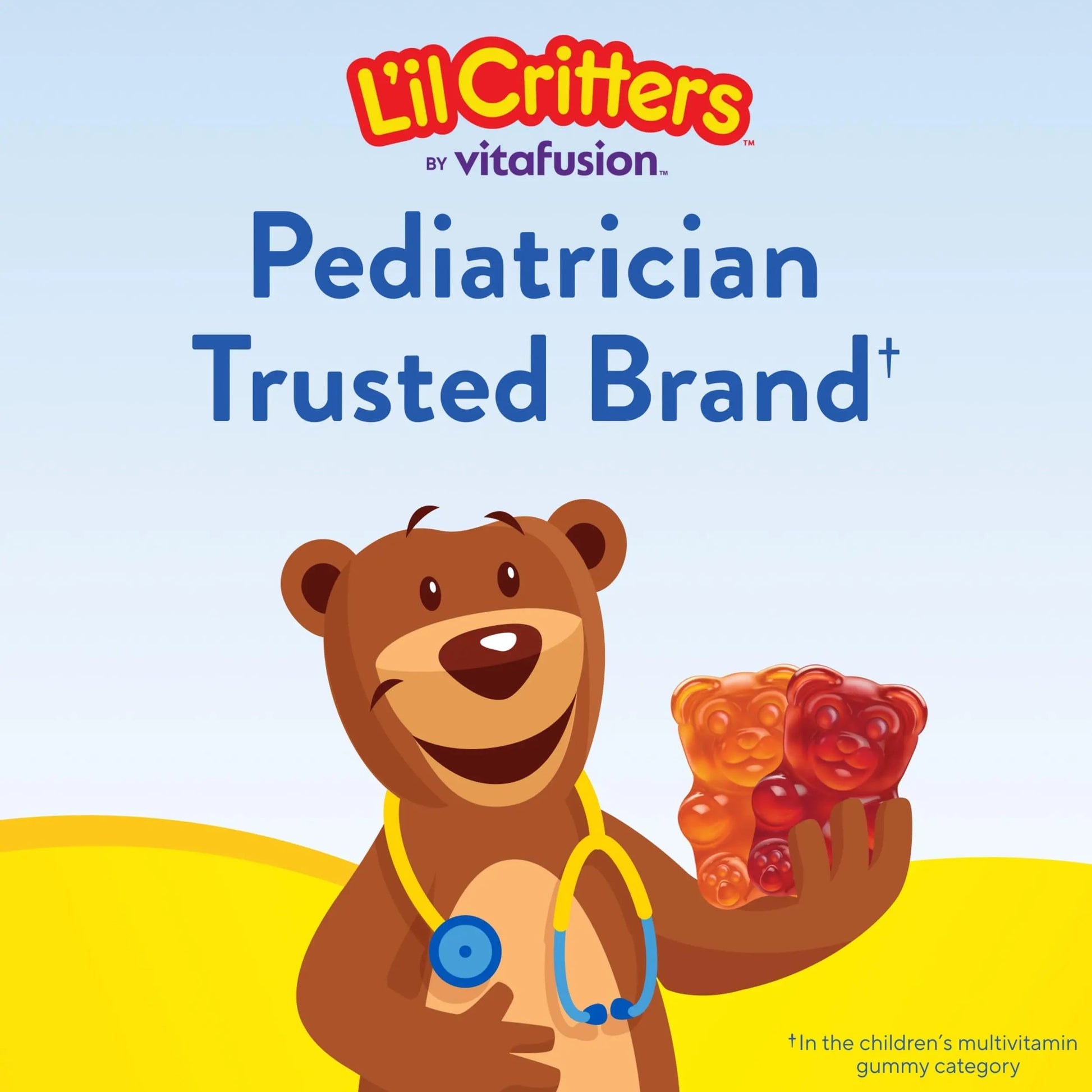 L’il Critters Gummy Vites Daily Gummy Multivitamin for Kids, Vitamin C, D3 for Immune Support Cherry, Strawberry, Orange Lil CrittersAu supplements
