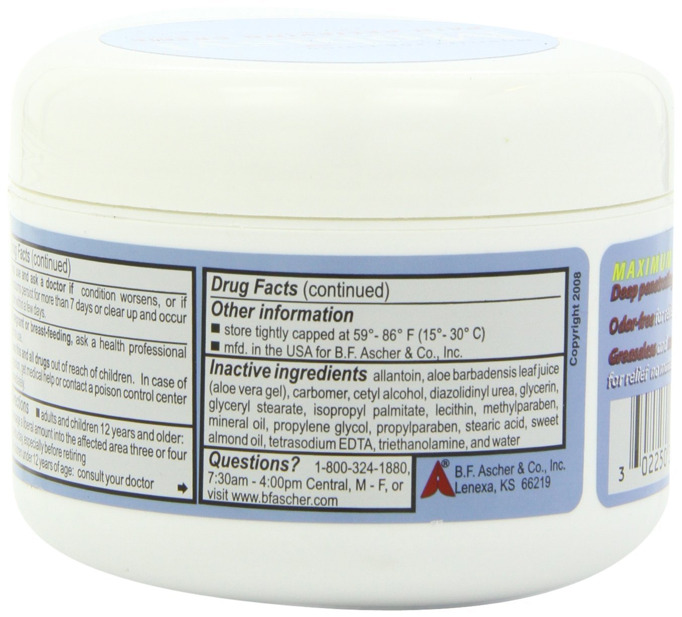 Mobisyl Pain Relieving Creme with Soothing Aloe Vera, 8 Ounce (Pack of 3) MobisylAu supplements