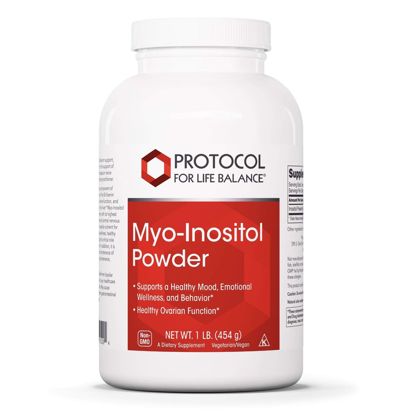 Protocol For Life Balance - Myo-Inositol Powder - Supports a Healthy Mood, Emotional PROTOCOL FOR LIFE BALANCEUS supplements
