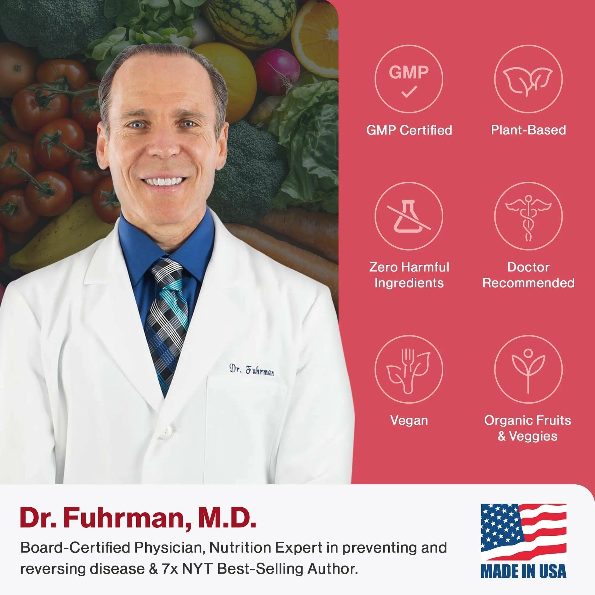Dr. Fuhrman Pixie Vites Chewable Children's multivitamin | Whole Food Kids Multi with Vitamin D3, K2 & Zinc | Dr. FuhrmanAu supplements