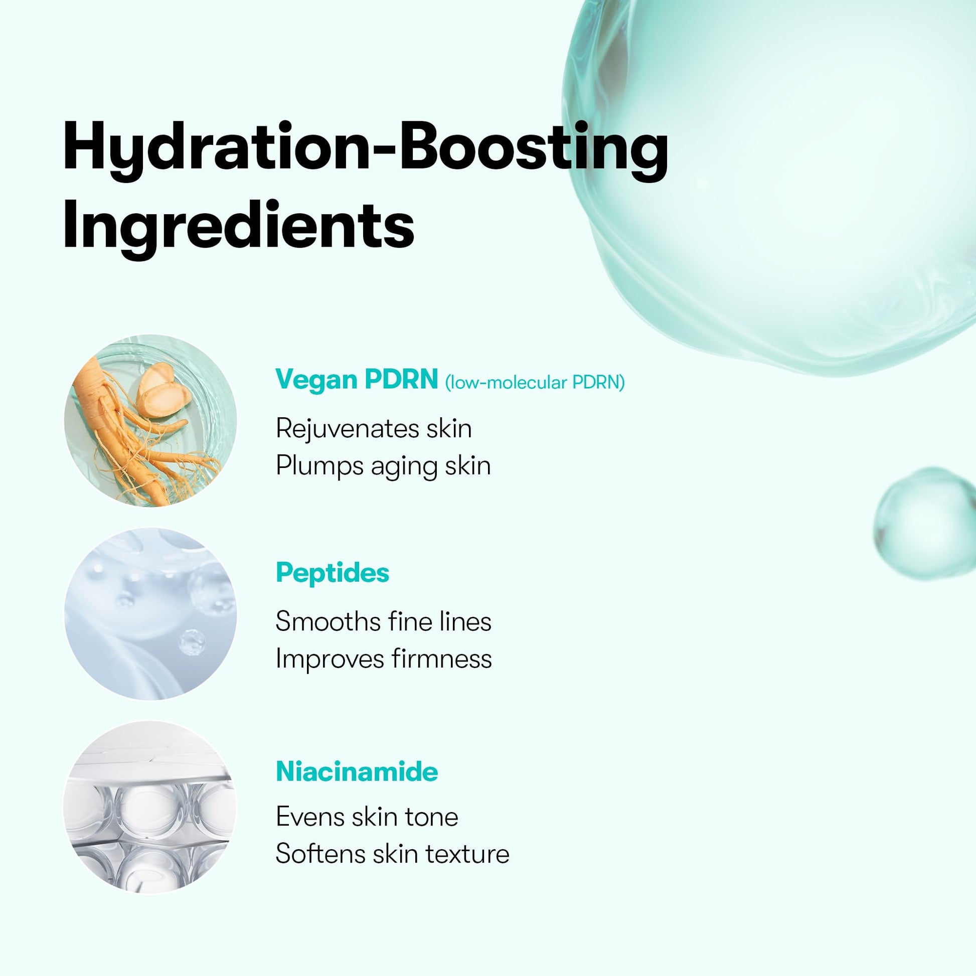 VT COSMETICS PDRN Glow Ampoule, PDRN Facial Mist, Deep Hydration Spray Serum, Vegan Skin Care, Light-weight Face Moisturizer, Plumping Effect, Fragrance-Free, Korean SkinCare (3.38 fl oz / 100 ml) VT COSMETICSAu supplements