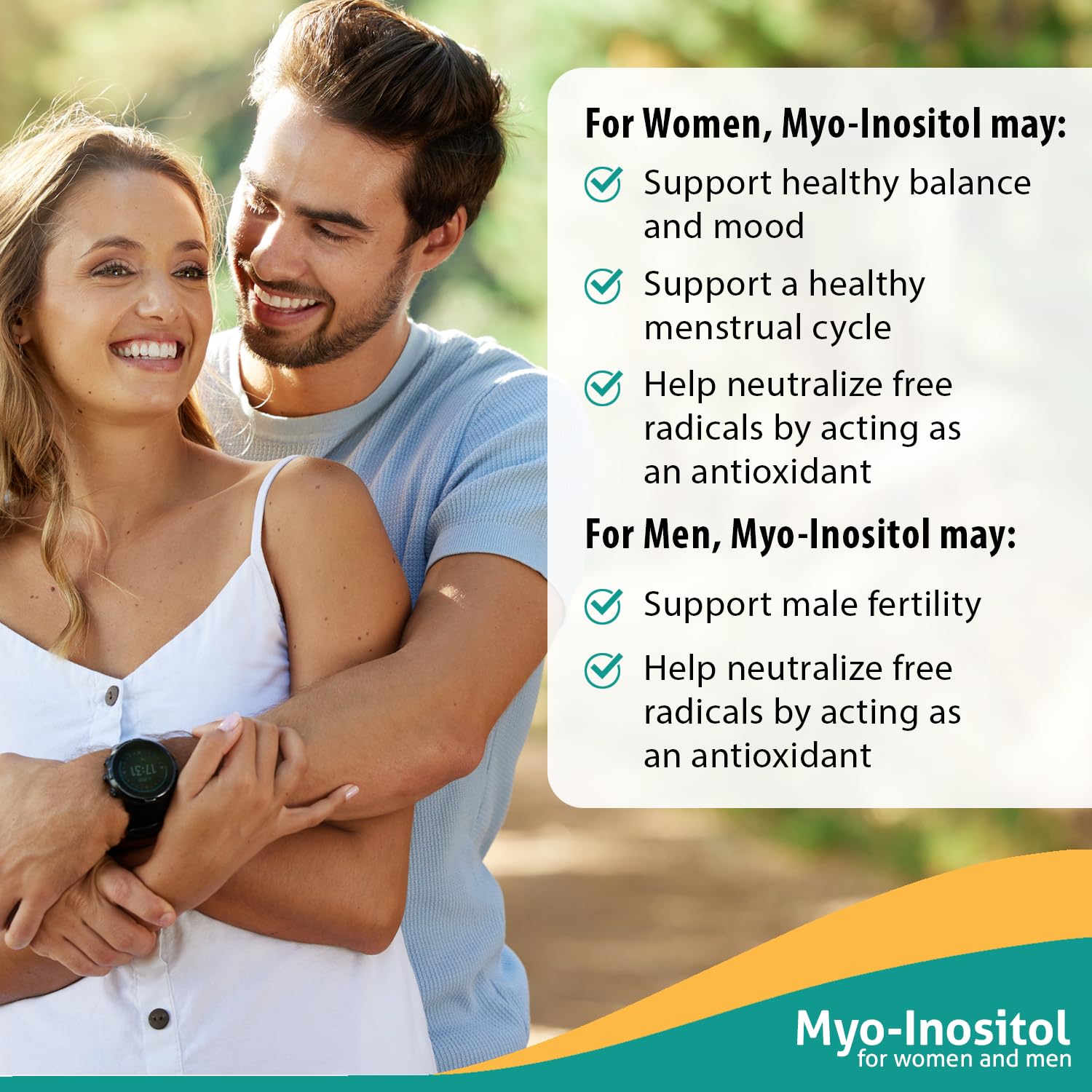 Fairhaven Health Myo-Inositol Supplement 2000mg | Male and Female Fertility Supplement Fairhaven HealthUS supplements