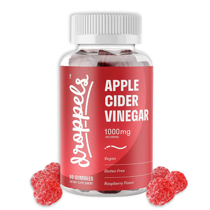 Droppels Apple Cider Vinegar Gummies 1000mg with Beet Root & Pomegranate - ACV Keto DroppelsUS supplements