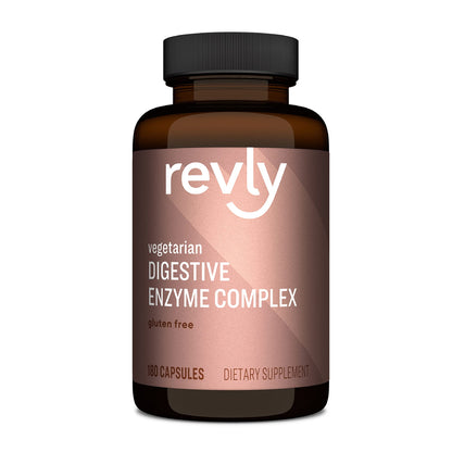 Amazon Brand - Revly Digestive Enzyme Complex, Supports Healthy Diges RevlyUS supplements