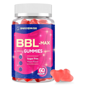 Jovariquethor Booty Gummies for Women - BBL Gummies with Multivitamins and Herbal Extracts - Peach Flavor - 60 Count JovariquethorAu supplements