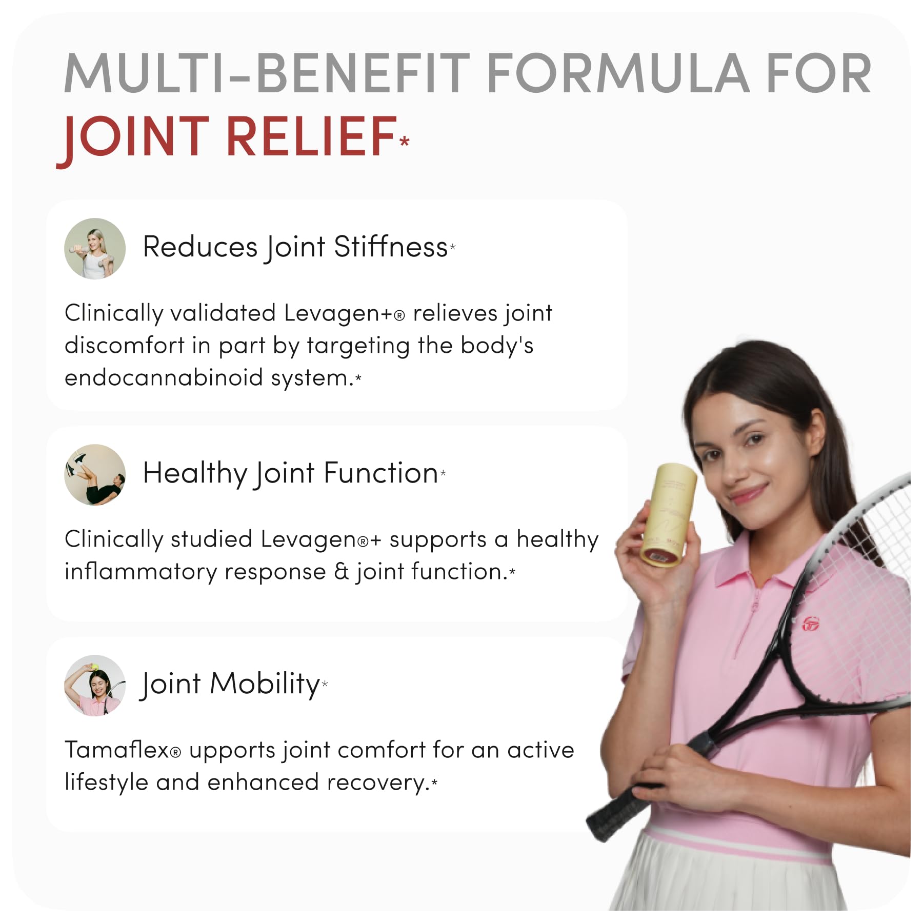 MOVE Fast Acting Joint Supplements | Tamaflex® Turmeric & Tamarind, Levagen®+ PEA Palmitoylethanolamide, Boswellia Serrata, Bioperine® Black Pepper Extract | Joint Support & Mobility | 60 Vegan Caps Ready ToAu supplements