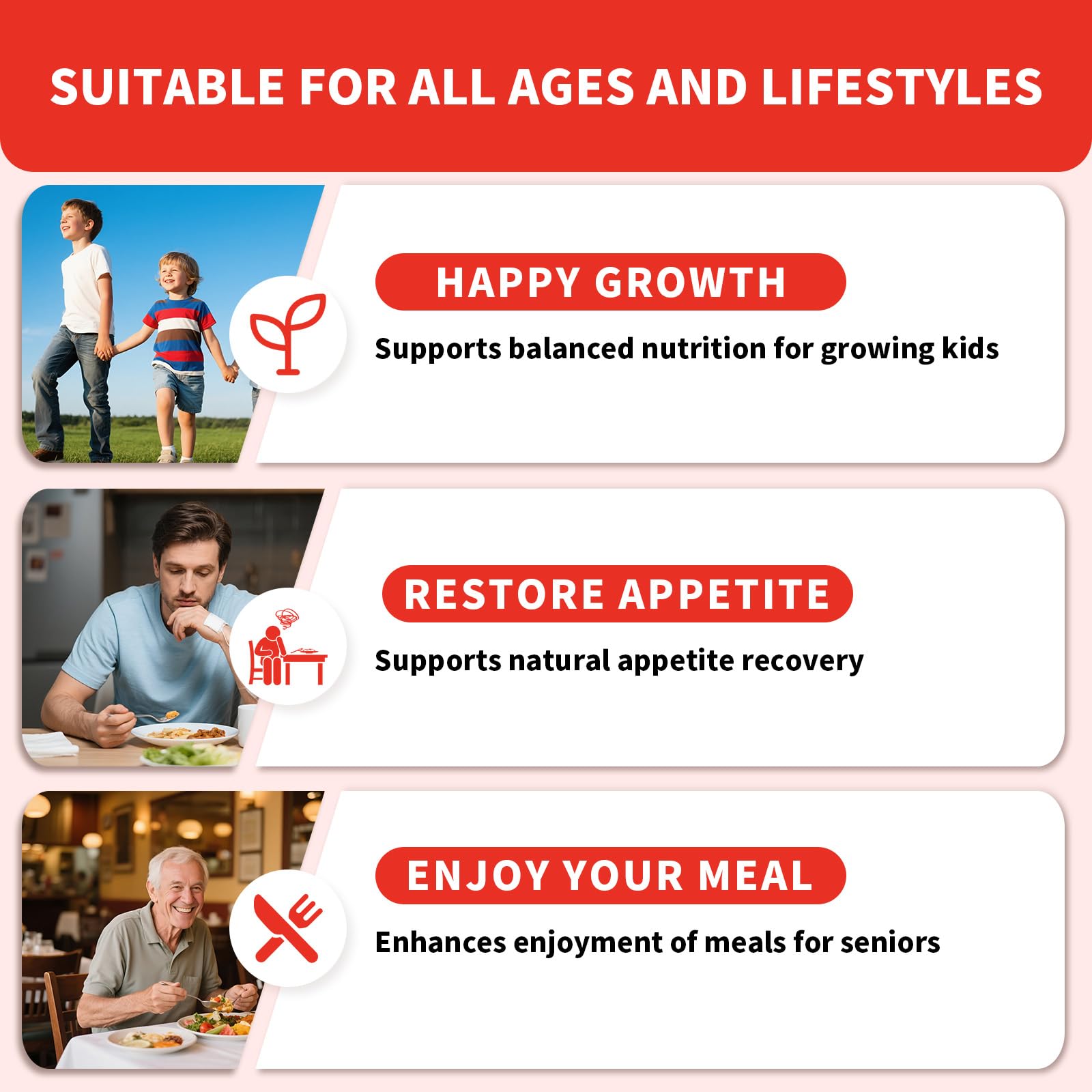 Appetite Booster Gummies for Kids Adults: Appetite Support Supplement with Bromelain Hawthorn Zinc Vitamin B12 for Healthy Digestive & Nutritional Balance, Sugar Free Mixed Fruit Flavor Vegan 30 Days WellcatcherAu supplements