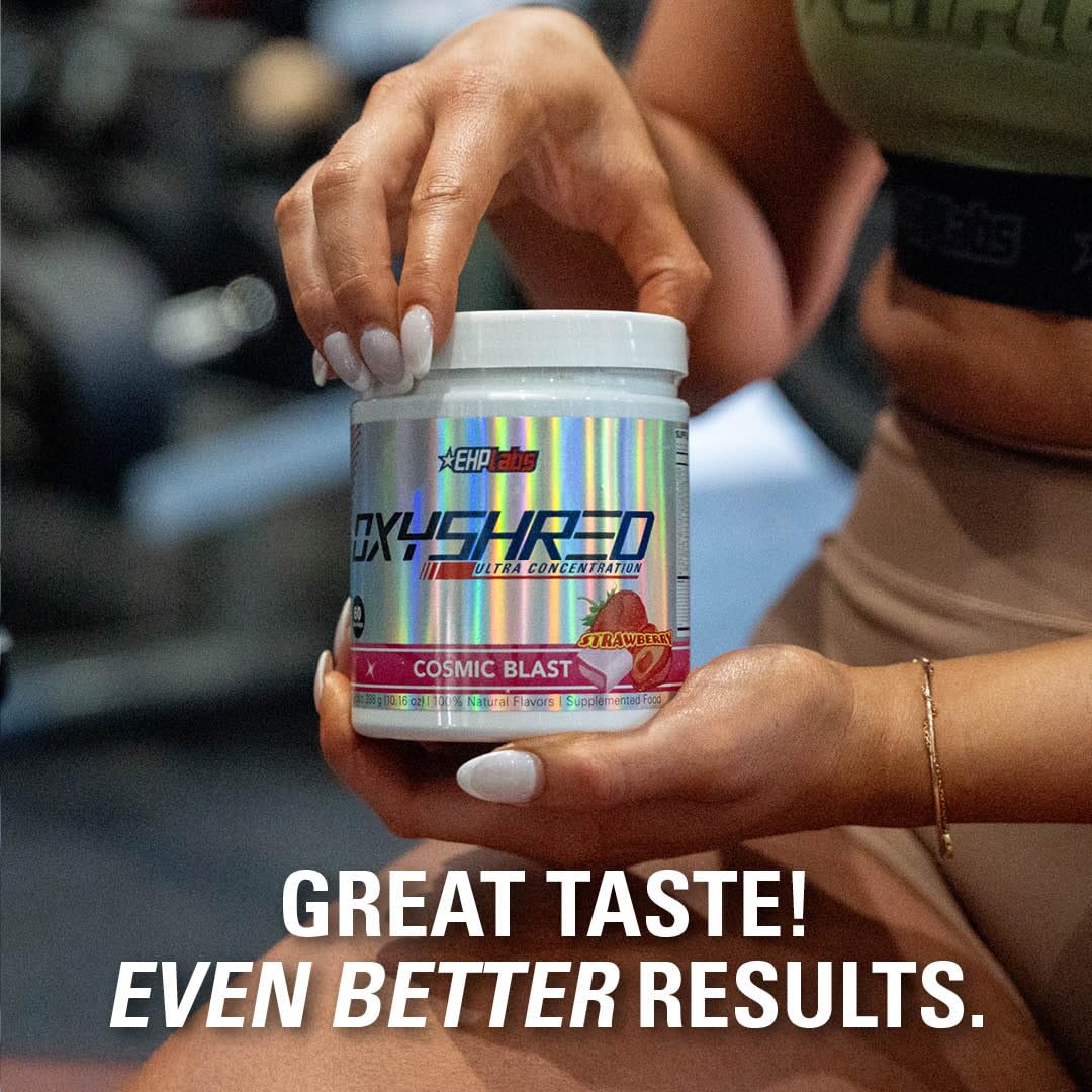 EHPlabs OxyShred Thermogenic Shredding Supplement - Clinically Proven Pre Workout EHP LabsAu supplements