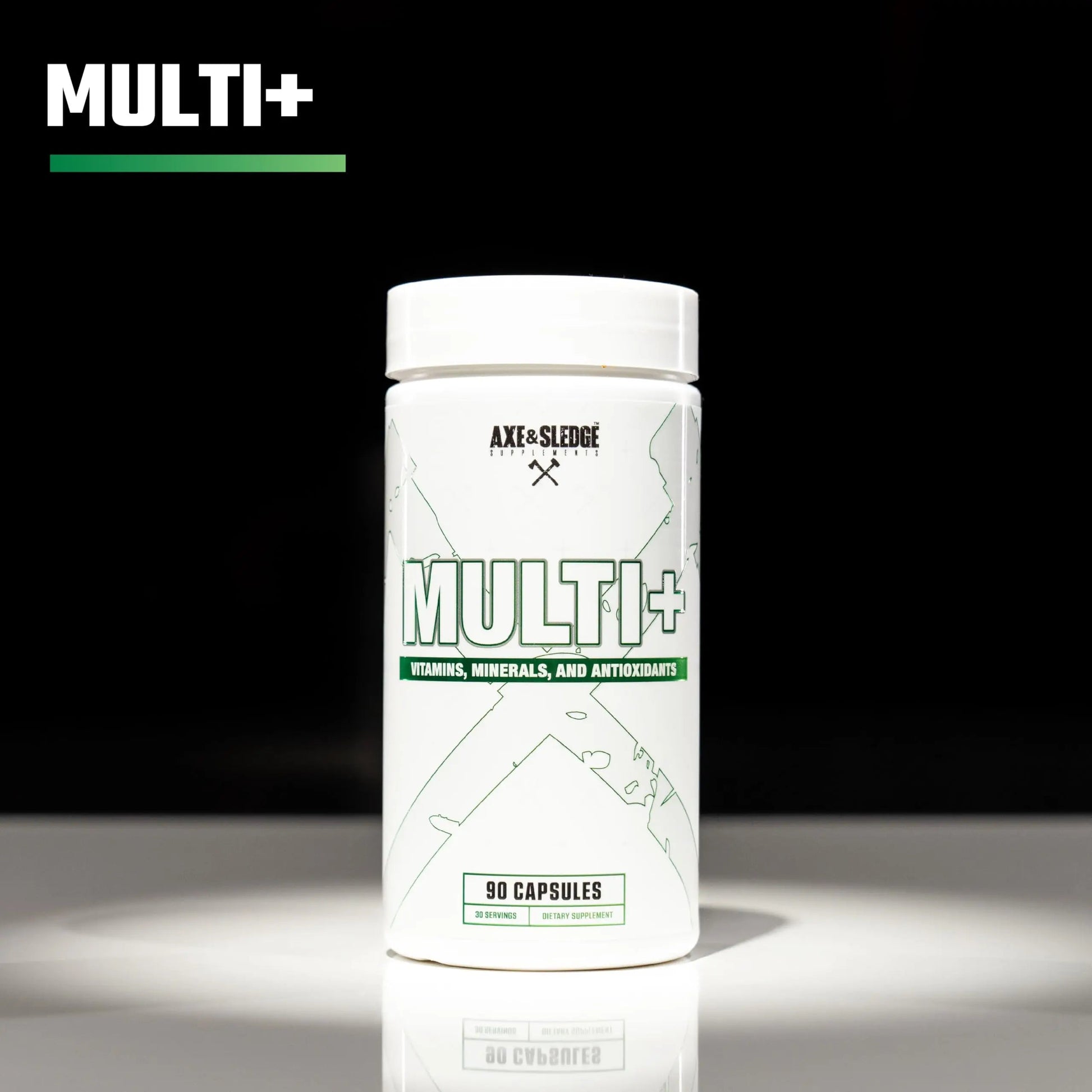 Axe & Sledge Multi Plus Multivitamin | 24 Bioavailable Vitamins & Minerals, Ashwagandha | Multivitamin for Women and Men Axe & SledgeAu supplements