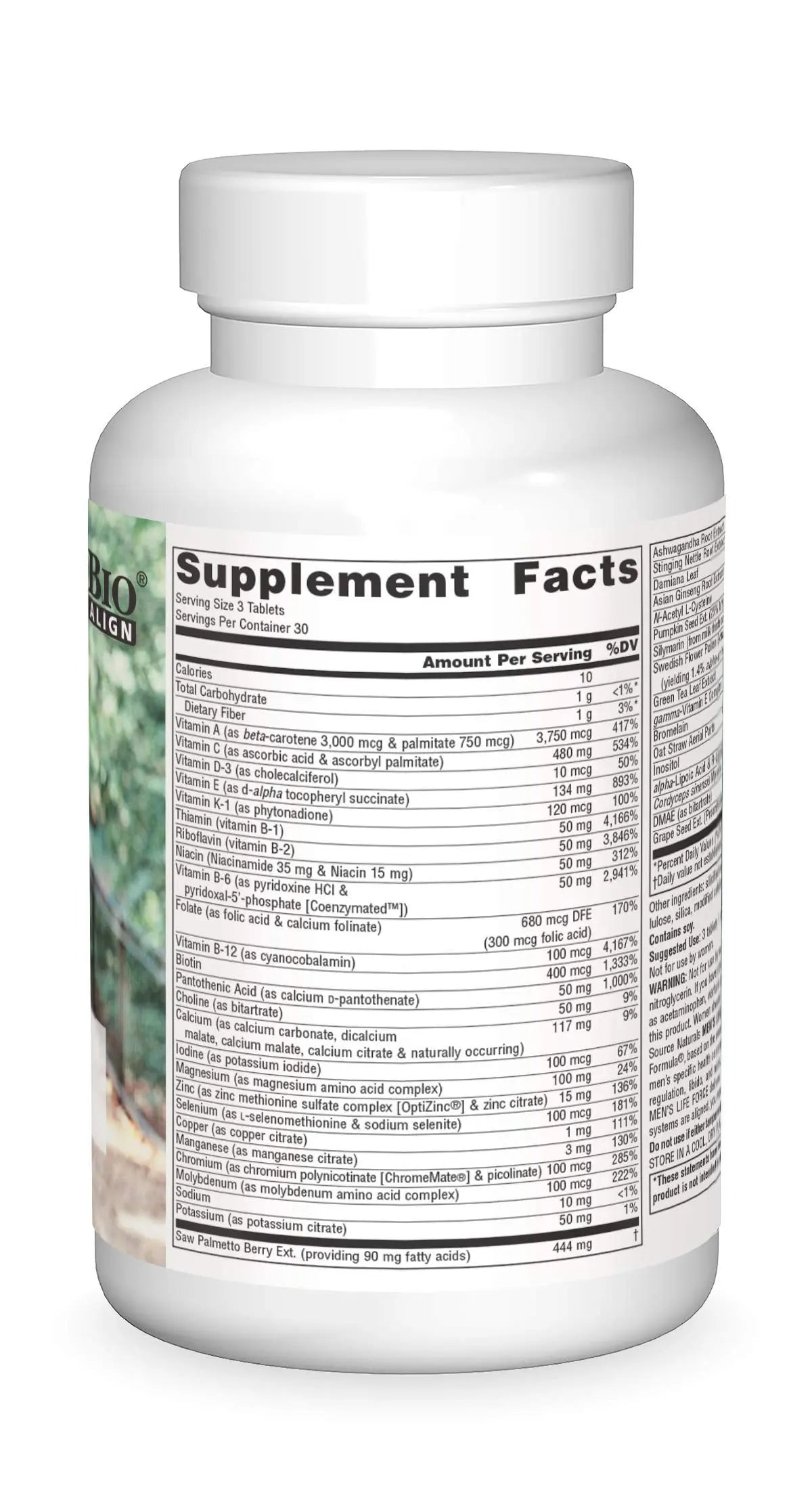 Source Naturals Men's Life Force Multiple Daily Multivitamin & Immune Health Supplement - 13 Essential Vitamins, Nutrients & Minerals - 180 Tablets Source NaturalsAu supplements