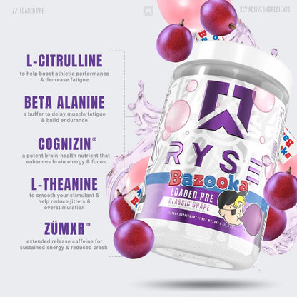 RYSE Up Supplements Loaded Pre Workout Powder Supplement for Men & Women RYSE Up SupplementsUS supplements