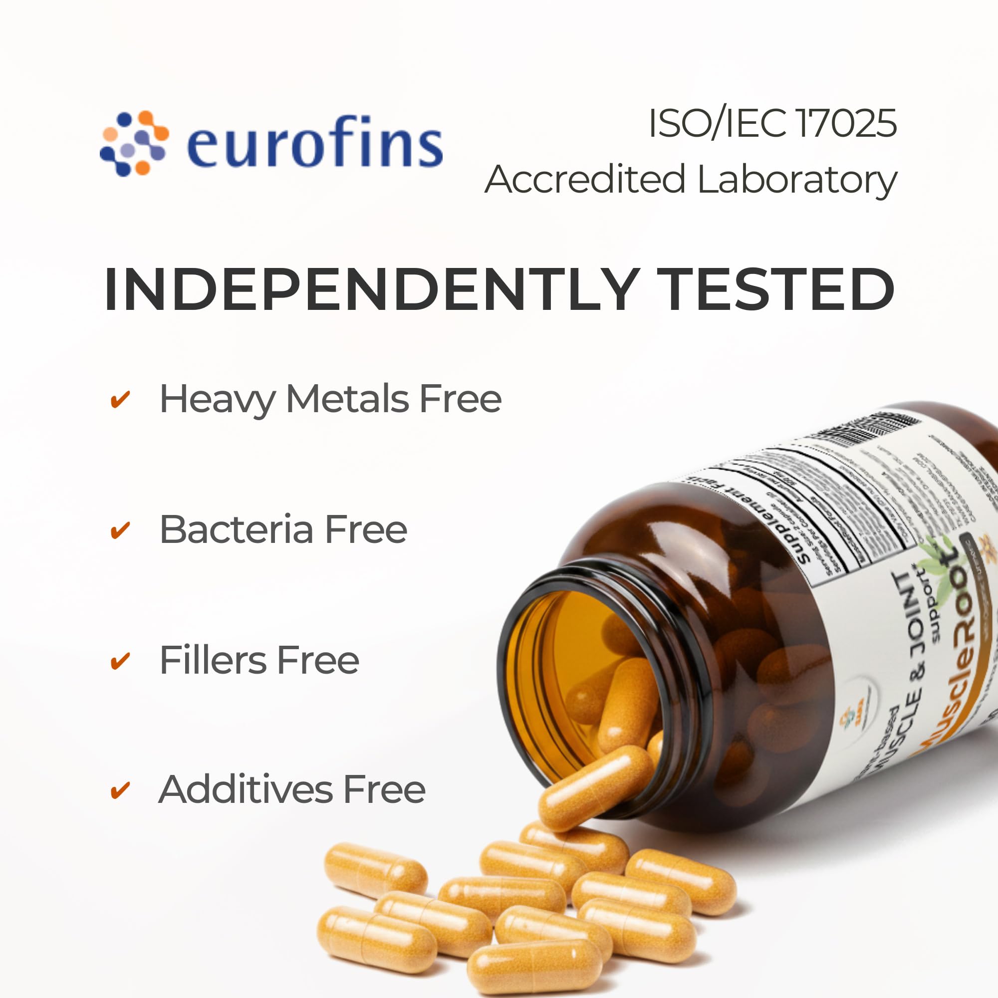 Muscle & Joint Support Supplement – Botanical Formula for Healthy Inflammatory Response | 6 Research-Backed Botanicals | Organic Turmeric | 60 Capsules | Sana Herbal Sana Herbal SciencesAu supplements