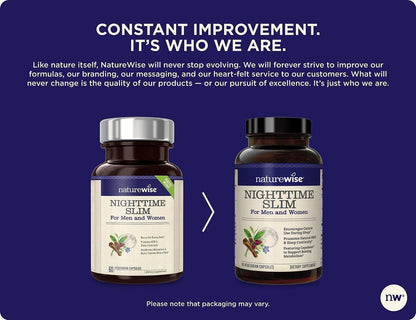 NatureWise Nighttime Slim with Capsimax - Natural Thermogenic Green Coffee Bean & Forskolin NatureWiseUS supplements