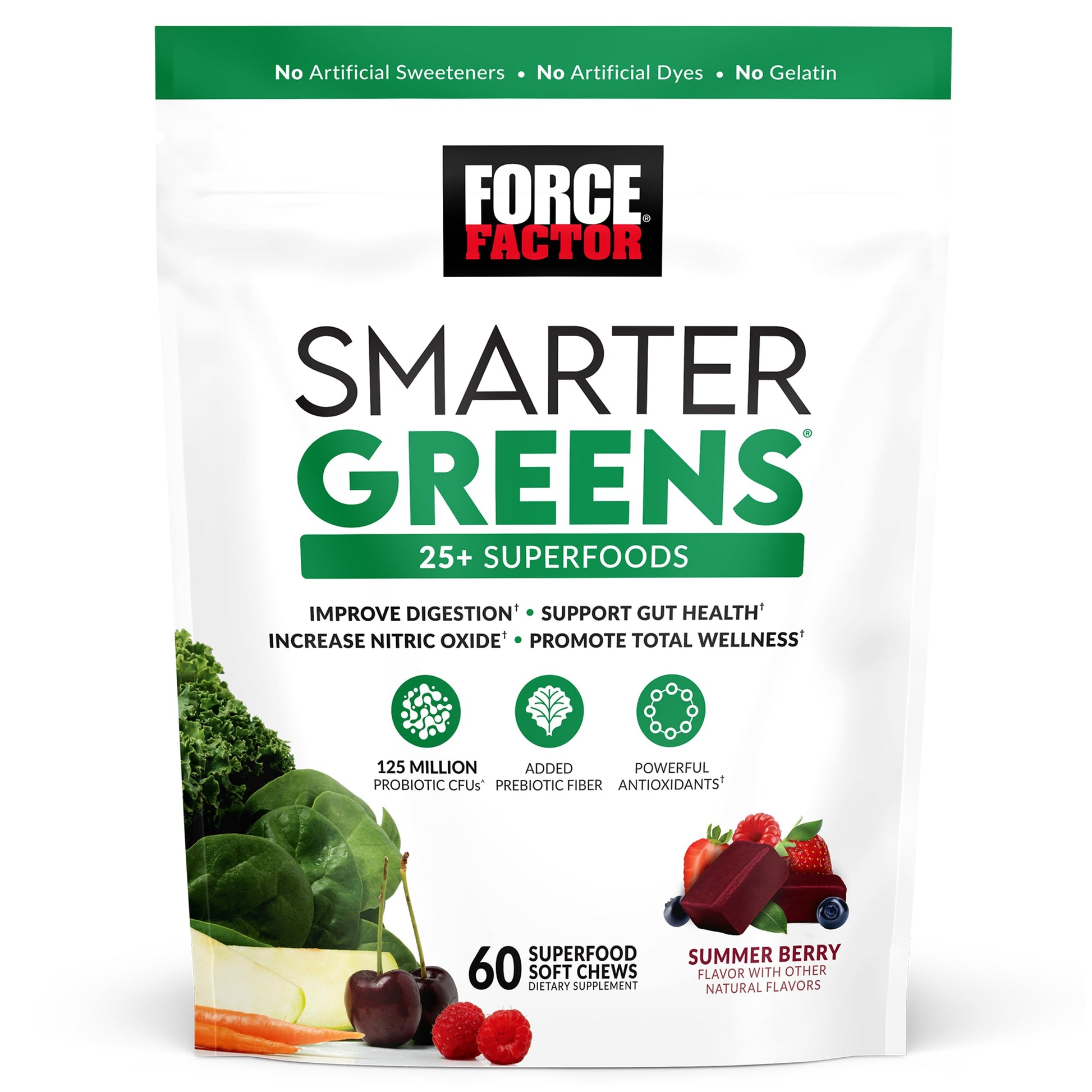 Force Factor ProbioSlim Apple Cider Vinegar Gummies with Organic, LactoSpore Force FactorUS supplements