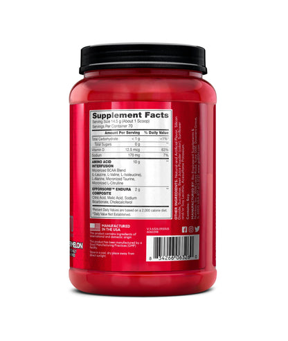 BSN Amino X Muscle Recovery & Endurance Powder with BCAAs, Intra Workout Support BSNUS supplements