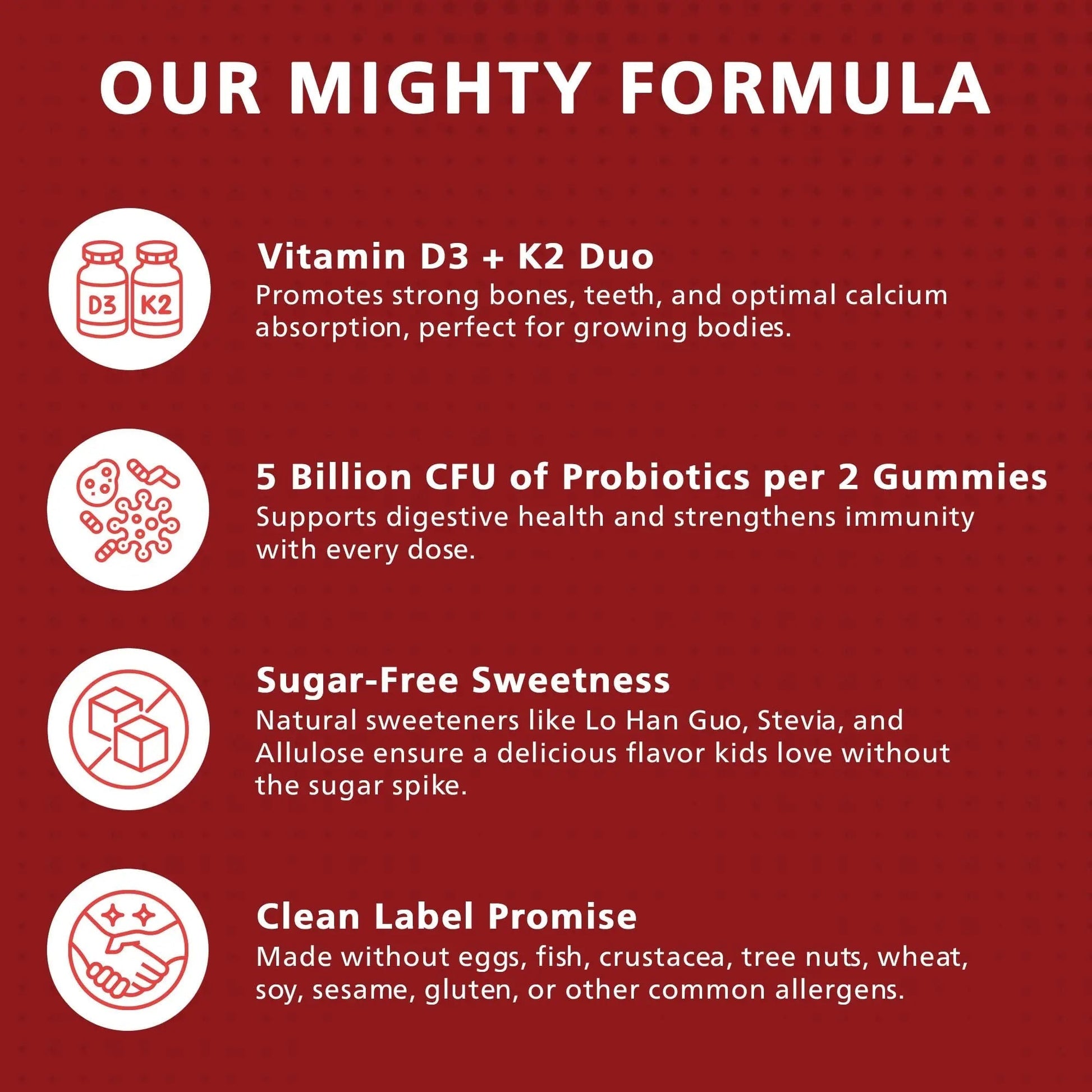 KEN Vitamin D3 K2 with Probiotic for Kids, Sugar-Free Gummies for Calcium Absorption, Bone Support, 5 Billion CFU Probiotics for Gut Balance and Immune Function KENAu supplements