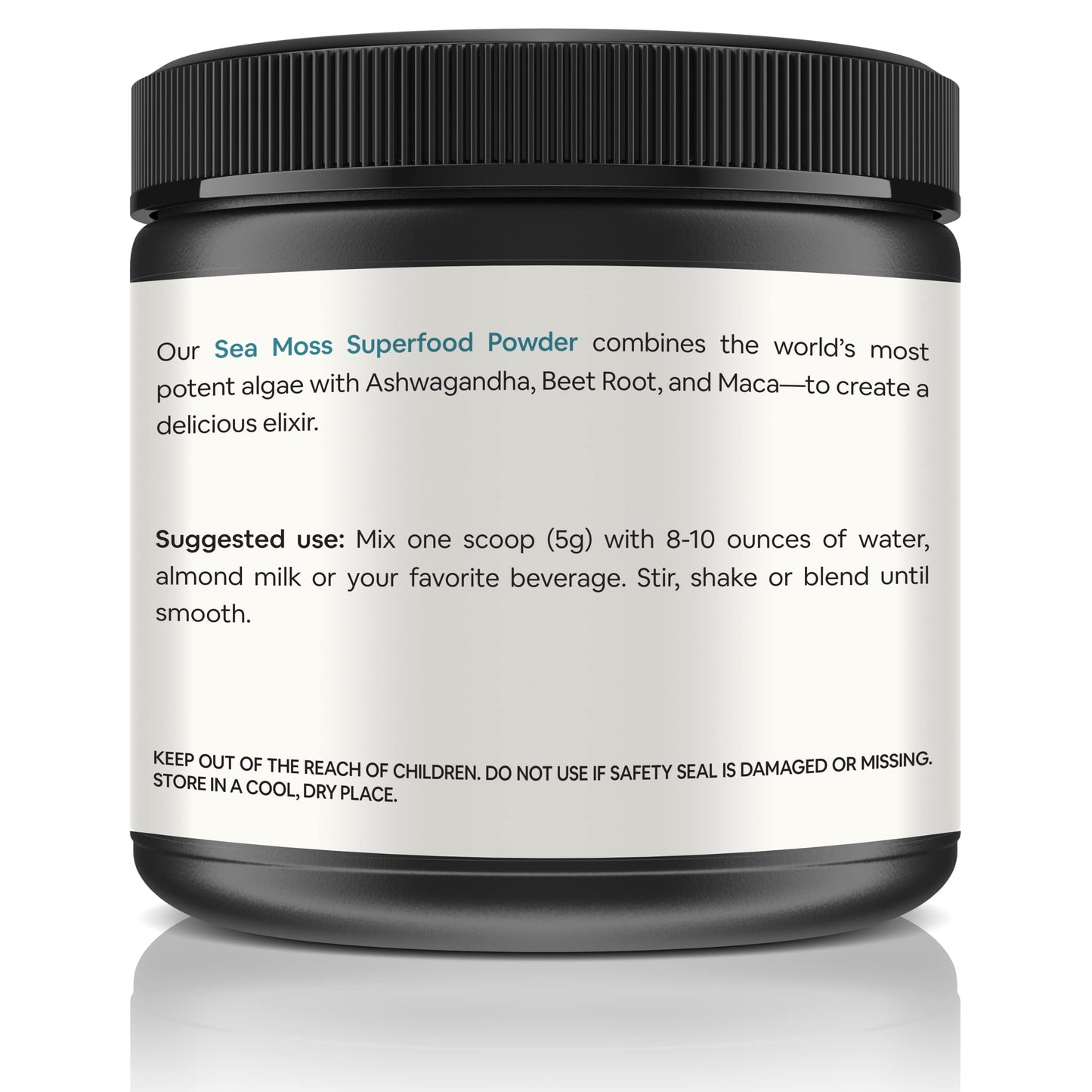 Organic Sea Moss Superfood Powder with Ashwagandha, Beet Root, and Maca Atlantic NaturalsUS supplements