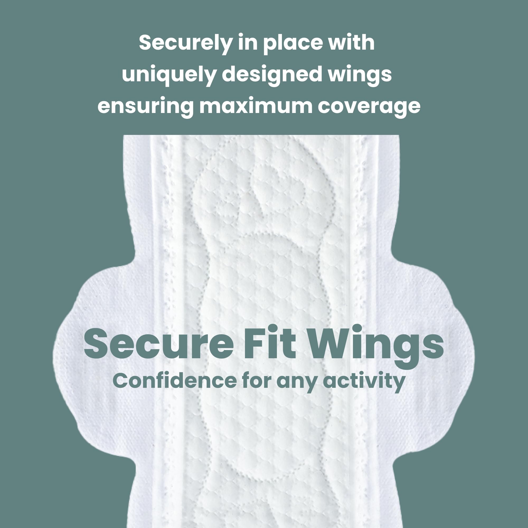 uNeat Regular with Wings Ultra-Thin Sanitary Pads for Women and Teen, Unscented, Eliminates Odor uNeatAu supplements