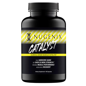 Nugenix Catalyst - Enhanced Muscle Builder and Muscle Recovery, Train Harder, Increase NugenixUS supplements