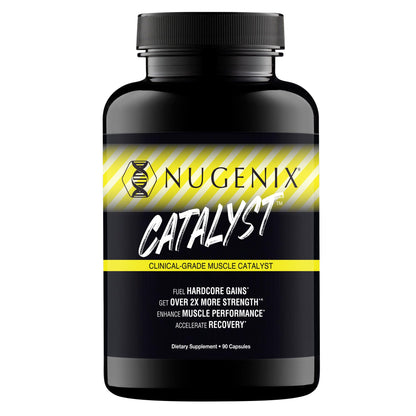 Nugenix Catalyst - Enhanced Muscle Builder and Muscle Recovery, Train Harder, Increase NugenixUS supplements